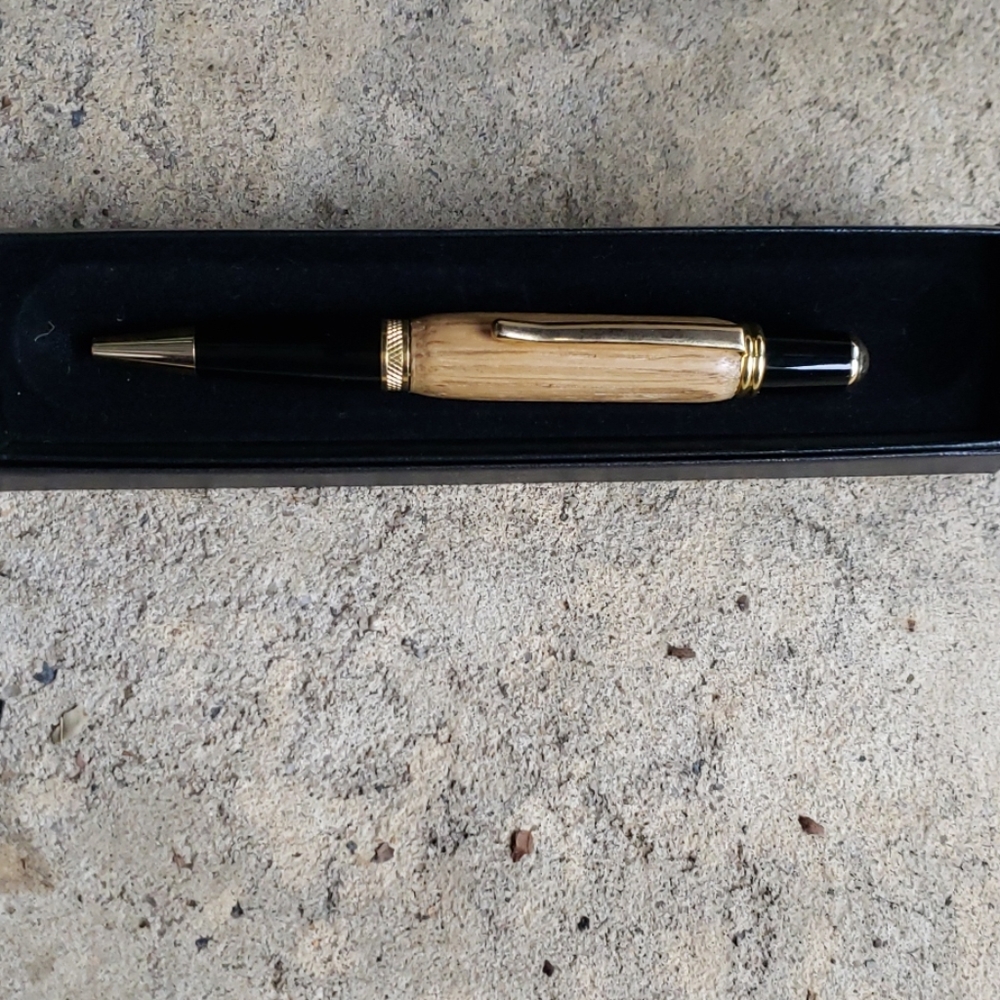 New Gold pen gift for him Handmade - Picture 3 of 4